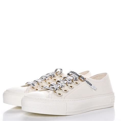 dior canvas trainers